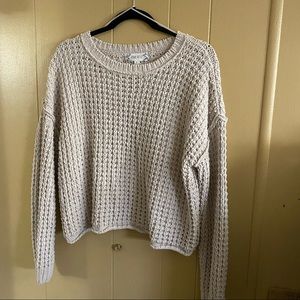 BROWN KNITTED SWEATER